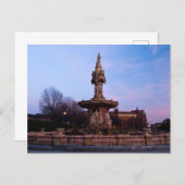 Doulton Fountain, Glasgow Briefkaart (Voorkant / Achterkant)