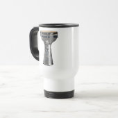 Doumbek Darbuka drum Roestvrij stalen reismoug Reisbeker (Voorkant links)