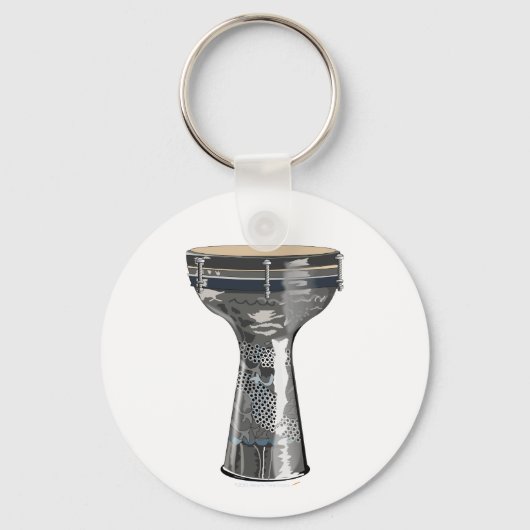 Doumbek Drum Sleutelhanger Darbuka Tombak Toubelek (Voorkant)