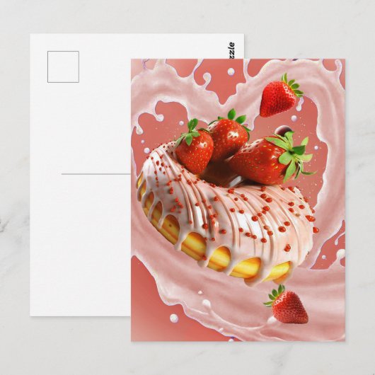 dounat briefkaart (Voorkant / Achterkant)