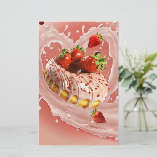 dounat briefpapier (Staand voorkant)