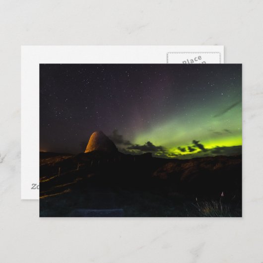 Doune Broch, Isle of Lewis en Aurora briefkaart (Voorkant / Achterkant)