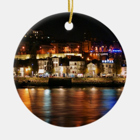 Douro in Porto, Portugal Keramisch Ornament (Voorkant)