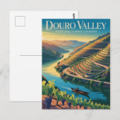 Douro Valley Portugal Briefkaart (Voorkant / Achterkant)