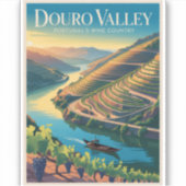 Douro Valley Portugal Sticker (Voorkant)