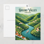 Dourovallei Portugal Briefkaart (Voorkant / Achterkant)