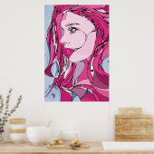 doutzen zazzle poster (Keuken)