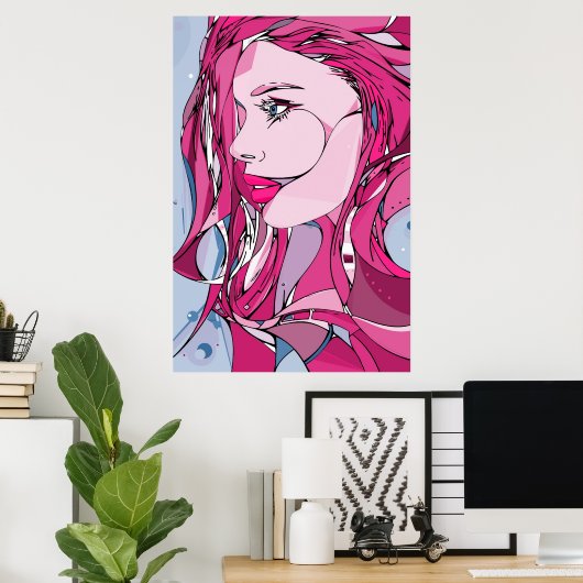 doutzen zazzle poster (Thuiskantoor)