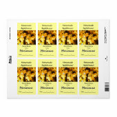 Douwe eigen potlabels Special Recept van Uw Naam Etiket (Full Sheet)