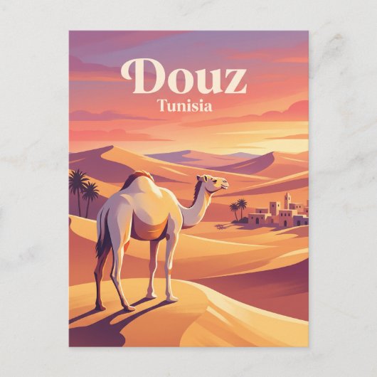 Douz, Tunesië Briefkaart (Voorkant)