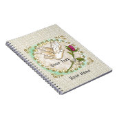 Dove aangepast trouwboek voor gasten notitieboek (Rechterzijde)