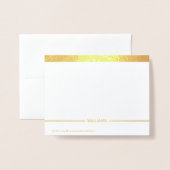 Dove Aangepaste Folie Opmerking Kaart (Met envelop)