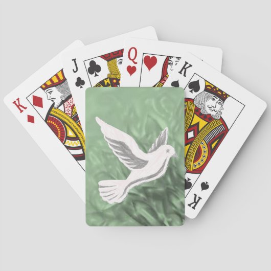 Dove-afspeelkaartdeck Speelkaarten (Achterkant)
