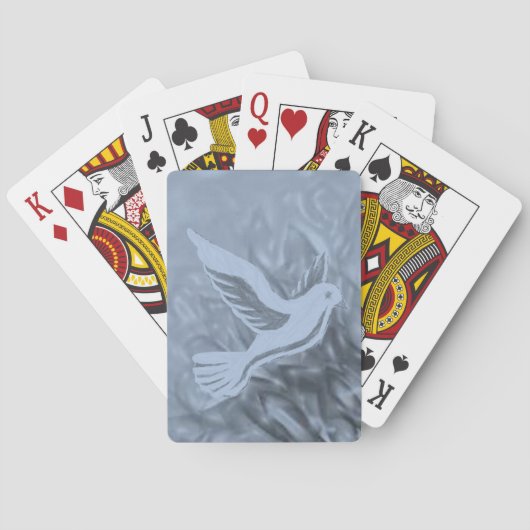 Dove-afspeelkaartdeck Speelkaarten (Achterkant)