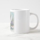 Dove and Chicks in the Garden Grote Koffiekop (Rechts)