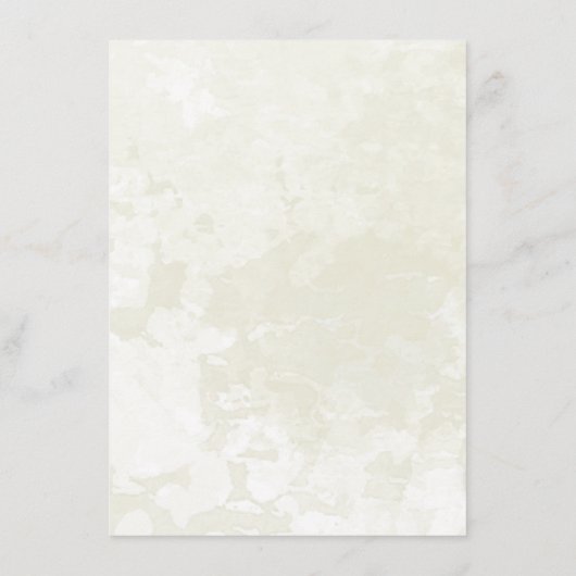 Dove and golden leaves menu card (Achterkant)