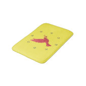 Dove and Peace Signs Badmat (Gekanteld)