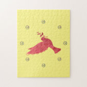 Dove and Peace Signs Legpuzzel (Verticaal)