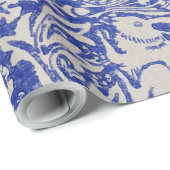 Dove and Rabbit, William Morris Cadeaupapier (Rol Hoek)