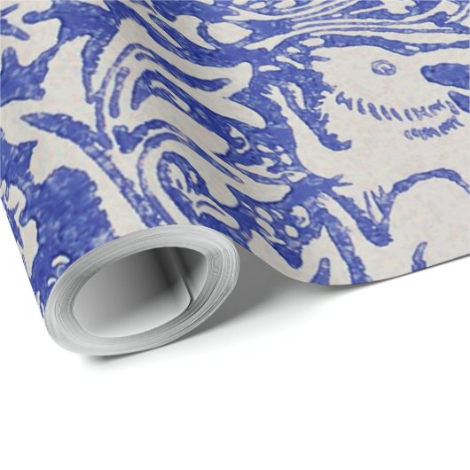 Dove and Rabbit, William Morris Cadeaupapier (Rol Hoek)