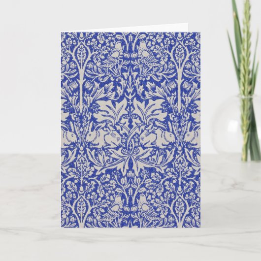 Dove and Rabbit, William Morris Kaart (Voorkant)