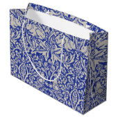 Dove and Rabbit, William Morris Large Gift Bag Groot Cadeauzakje (Achterkant Gekanteld)