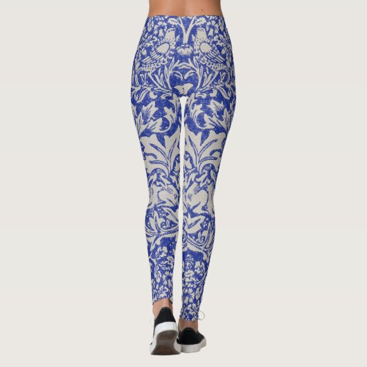 Dove and Rabbit, William Morris Leggings (Achterkant)