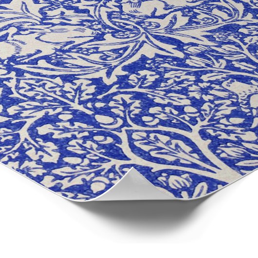 Dove and Rabbit, William Morris Poster (Hoek)