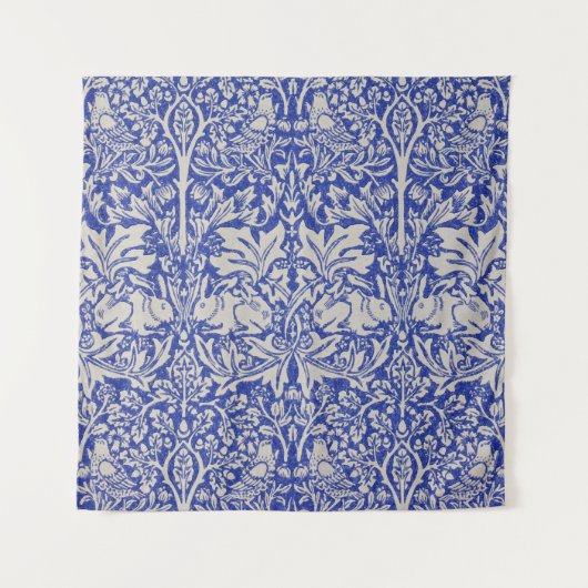 Dove and Rabbit, William Morris Wandkleed (Voorkant (horizontaal))