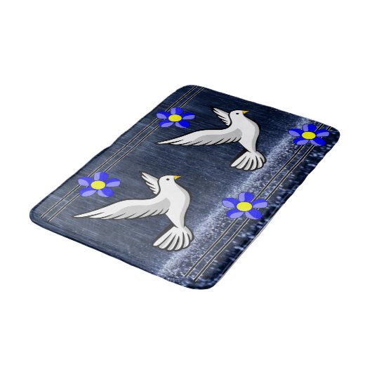 Dove Bathroom Bathmat Badmat (Gekanteld)