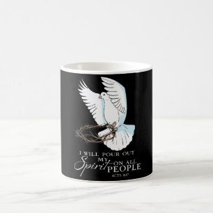 Dove Bird ik zal mijn mening geven aan alle mensen Koffiemok