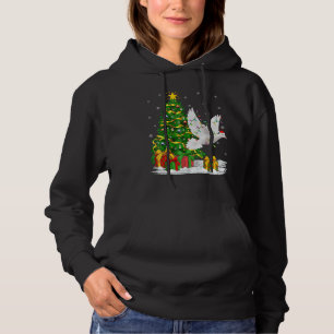 Dove Bird Lover Family Matching Santa Dove Christm Hoodie