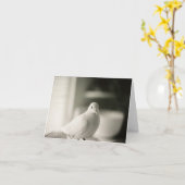 Dove Blank Kaart (Gele Bloem)