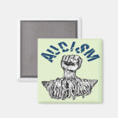 Dove Burgerrechtenbeweging tegen Audisme Magneet (Voorkant / Achterkant)