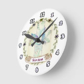 Dove Christelijk Cross Ronde Klok (Hoek)