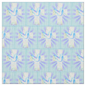 Dove Christelijk Kruis Stof (Swatch)