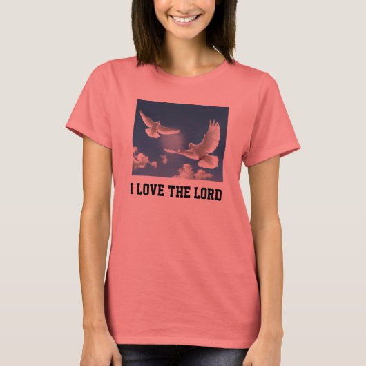 Dove Christianity T-Shirt (Voorkant)