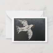 Dove Christmas Kaart Notitiekaartje (Voorkant)