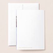 Dove Christmas Kaart Peace on Earth Foto Goud (Met envelop)