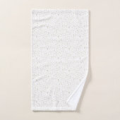 Dove Confetti Waterverf Stippen Bad Handdoek (Handdoek)