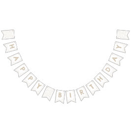 Dove Confetti Waterverf Stippen Bunting Flag Vlaggetjes