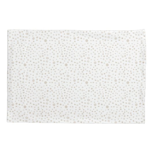 Dove Confetti Waterverf Stippen Kussensloop (Achterkant)