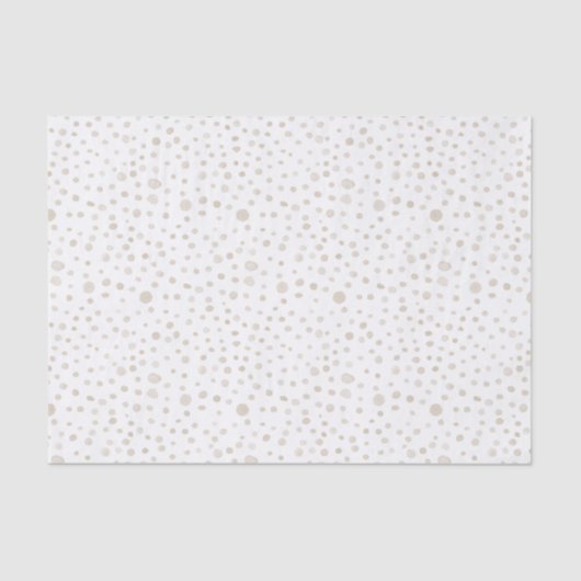 Dove Confetti Waterverf Stippen Tissue Paper Tissuepapier (Voorkant)
