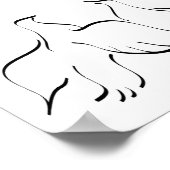Dove Couple Clipart Poster (Hoek)
