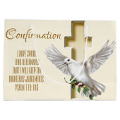 Dove Cross Groot Cadeauzakje (Achterkant)