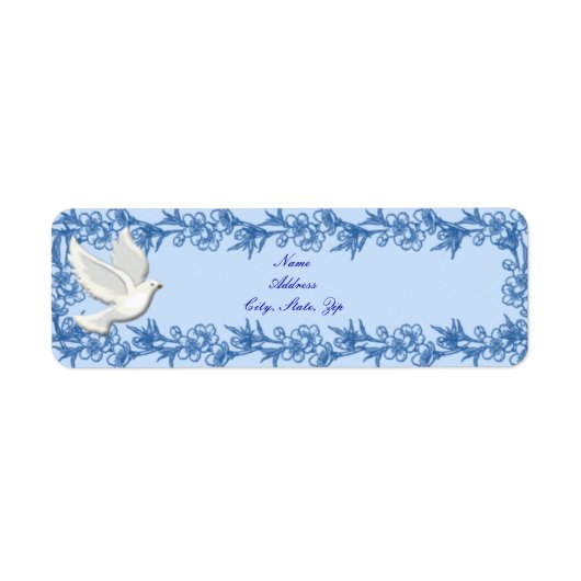 Dove Custom Labels (Voorkant)