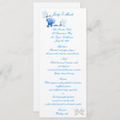 Dove Custom Menu Kaart (Voorkant / Achterkant)