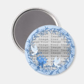 Dove Custom ronde magneet (Voorkant / Achterkant)