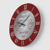 Dove Customize Happy Zilver 25e verjaardag Grote Klok (Hoek)