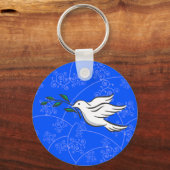 Dove design sleutelhanger (Voorkant)